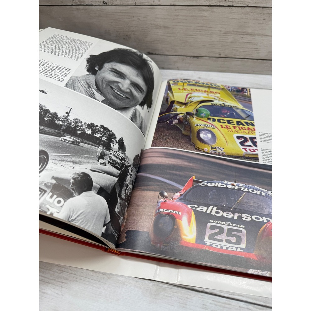 24 Heures Du Mans 1981 Hardcover Book Dust Jacket Le Mans Porsche Racing French - Picture 12 of 14